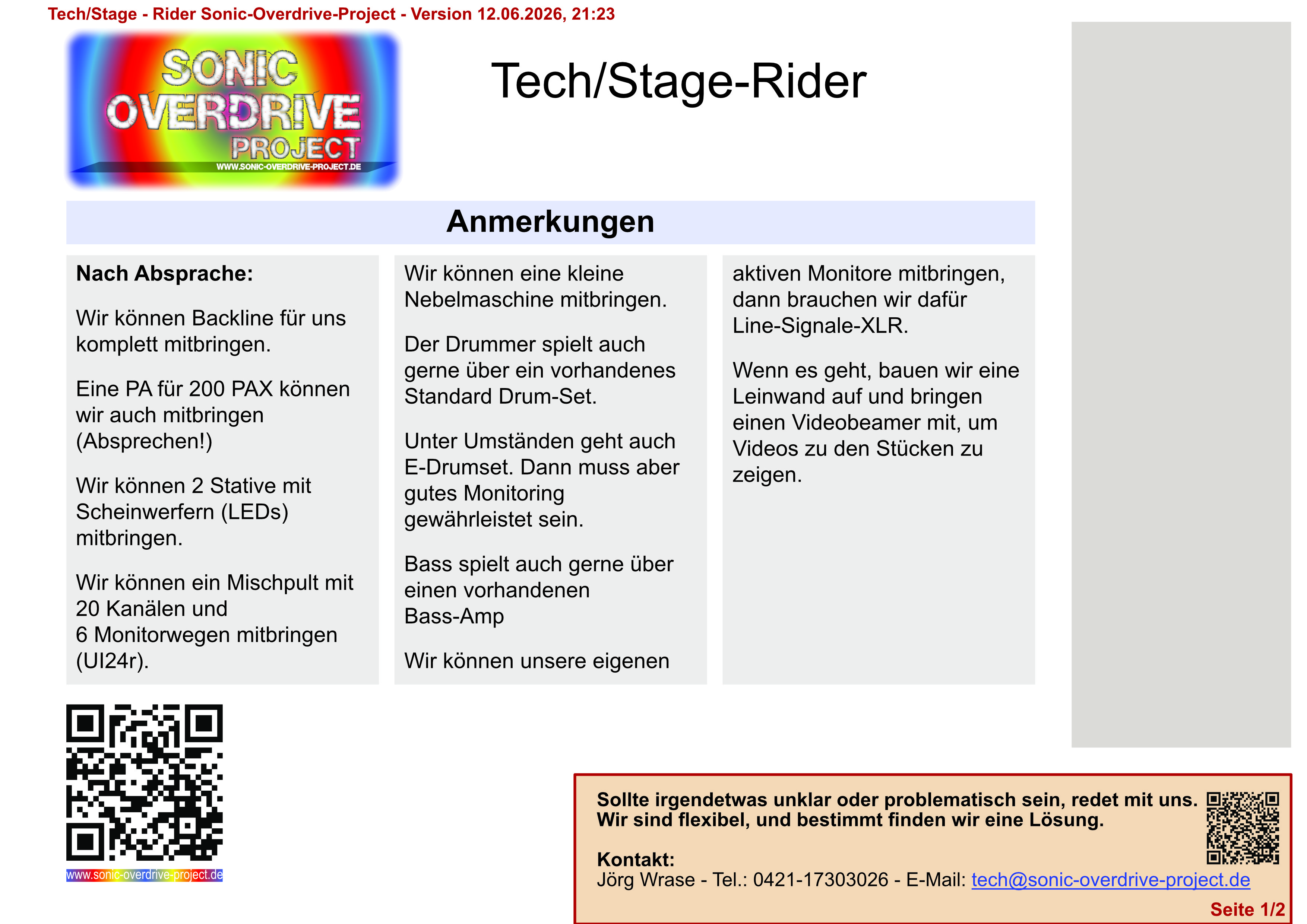Stage / Tech Rider - Sonic-Overdrive-Project